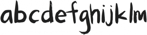 EVERYTHINGISFINE-Regular otf (100) Font LOWERCASE