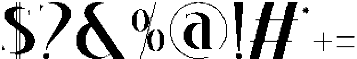 Evaida Regular otf (400) Font OTHER CHARS