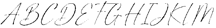 Evanthia Regular otf (400) Font UPPERCASE