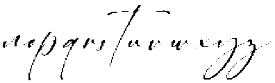 Evanthia Regular otf (400) Font LOWERCASE