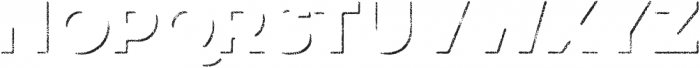 Eveleth Shadow otf (400) Font LOWERCASE