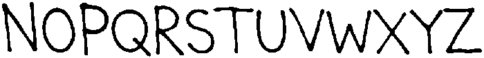 Evelina Hand Regular otf (400) Font UPPERCASE