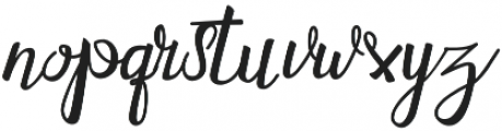 Evelyn_ss9 otf (400) Font LOWERCASE