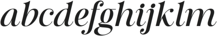 Evenings Italic otf (400) FONT