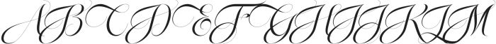 Ever Lasting Serif Italic otf (400) Font UPPERCASE