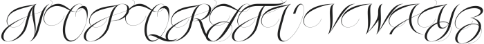 Ever Lasting Serif Italic otf (400) Font UPPERCASE