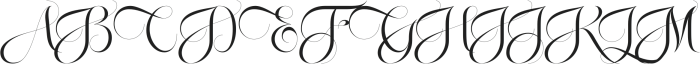Ever Lasting Serif Regular otf (400) Font UPPERCASE