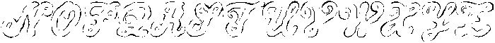 Ever Liminal Outline Regular otf (400) Font UPPERCASE