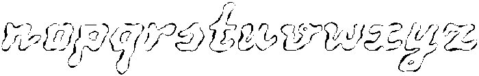 Ever Liminal Outline Regular otf (400) Font LOWERCASE