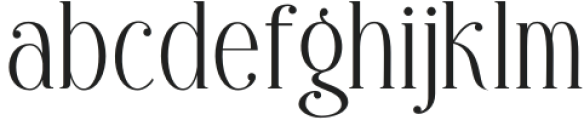Ever Since Serif otf (400) Font LOWERCASE