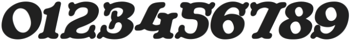 Evereast Soft-Edge Bold Italic otf (700) Font OTHER CHARS