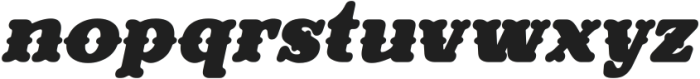 Evereast Western-Edge Bold Italic otf (700) Font LOWERCASE