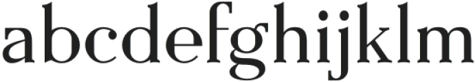 Everflow Light otf (300) Font LOWERCASE