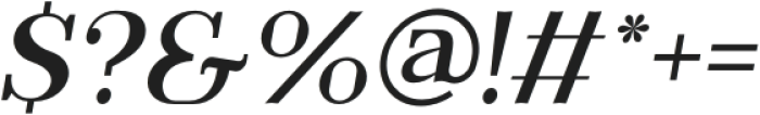 Everflow Regular Italic otf (400) Font OTHER CHARS