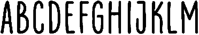 Everfrost Christmas Sans Regular otf (400) Font UPPERCASE