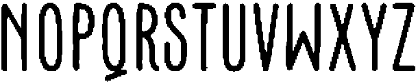 Everfrost Christmas Sans Regular otf (400) Font LOWERCASE