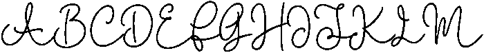Everfrost Christmas Script Regular otf (400) Font UPPERCASE