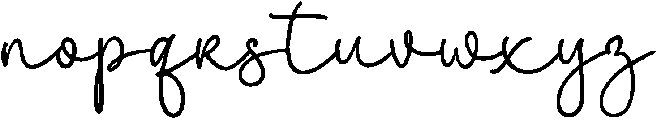 Everfrost Christmas Script Regular otf (400) Font LOWERCASE