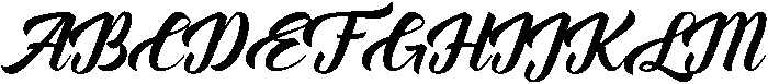Everglow otf (400) Font UPPERCASE