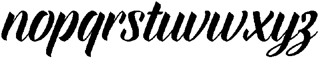 Everglow otf (400) Font LOWERCASE