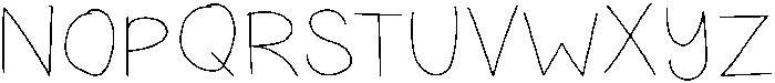 Evergreen Light otf (300) Font UPPERCASE