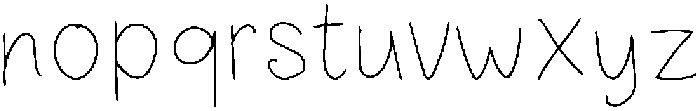Evergreen Light otf (300) Font LOWERCASE