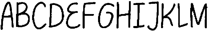 Evermore Script Regular otf (400) Font UPPERCASE