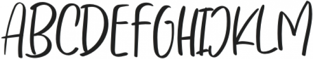 Evertone otf (400) Font UPPERCASE