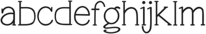 Every Day Regular otf (400) Font LOWERCASE