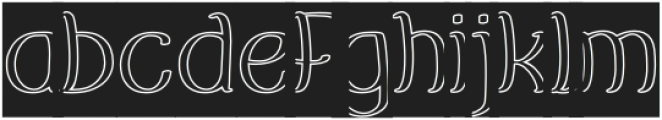Everybody-Hollow-Inverse otf (400) Font LOWERCASE