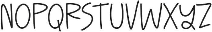 Everyday Notes Thin otf (100) Font UPPERCASE