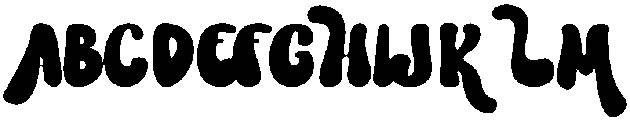 Everyday Regular otf (400) Font UPPERCASE