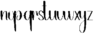 Everyday Regular otf (400) Font LOWERCASE