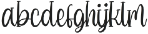 EverydayHungry-Regular otf (400) Font LOWERCASE