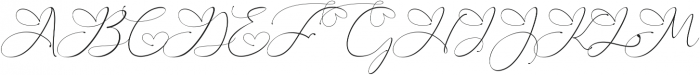 Everything Calligraphy Alternates ttf (100) Font UPPERCASE