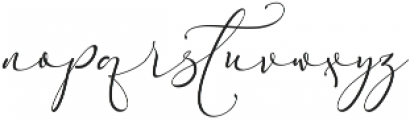Everything Calligraphy ttf (100) Font LOWERCASE