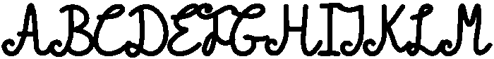 EverythingLovely Regular otf (100) Font UPPERCASE