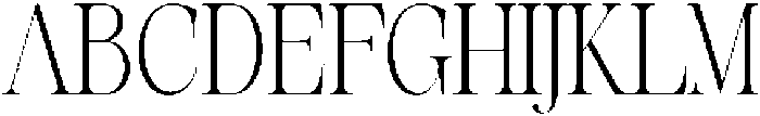 Evolve Early Extra Light otf (200) Font UPPERCASE