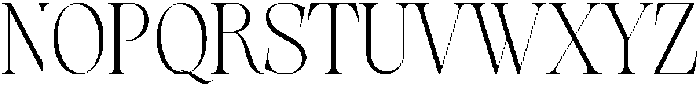 Evolve Early Extra Light otf (200) Font UPPERCASE