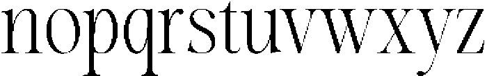 Evolve Early Light otf (300) Font LOWERCASE