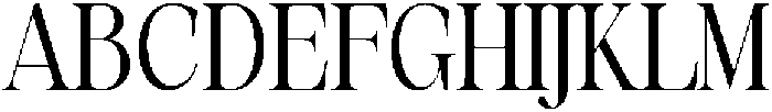 Evolve Early Medium otf (500) Font UPPERCASE