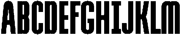 Evolve Regular otf (400) Font UPPERCASE