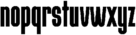 Evolve Regular otf (400) Font LOWERCASE