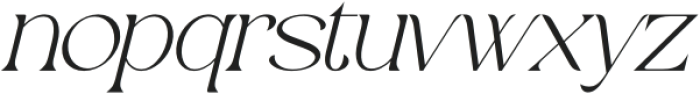 Evoxsy Italic otf (400) Font LOWERCASE