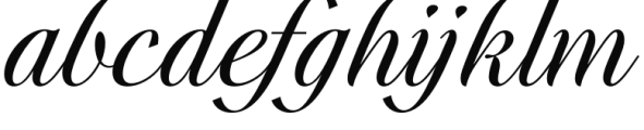 Evalfey Medium Font LOWERCASE