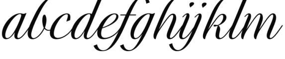 Evalfey Regular Font LOWERCASE