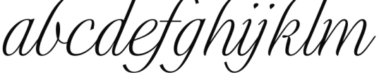 Evalfey Thin Font LOWERCASE