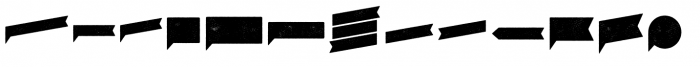 Eveleth Shapes Font UPPERCASE