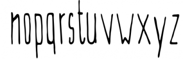 EVEY Handcrafted Multilingual Font Font LOWERCASE
