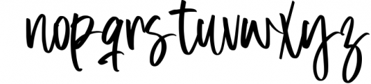 EverythingPerfect - Beauty Handwritten Font Font LOWERCASE